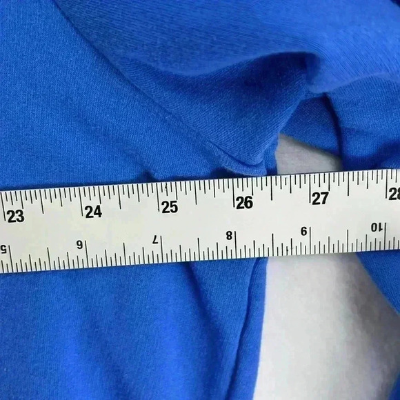 Eddie Bauer Men’s Hoodie Sweatshirt Size XL Blue Front Full Zip Closure - Picture 8 of 9